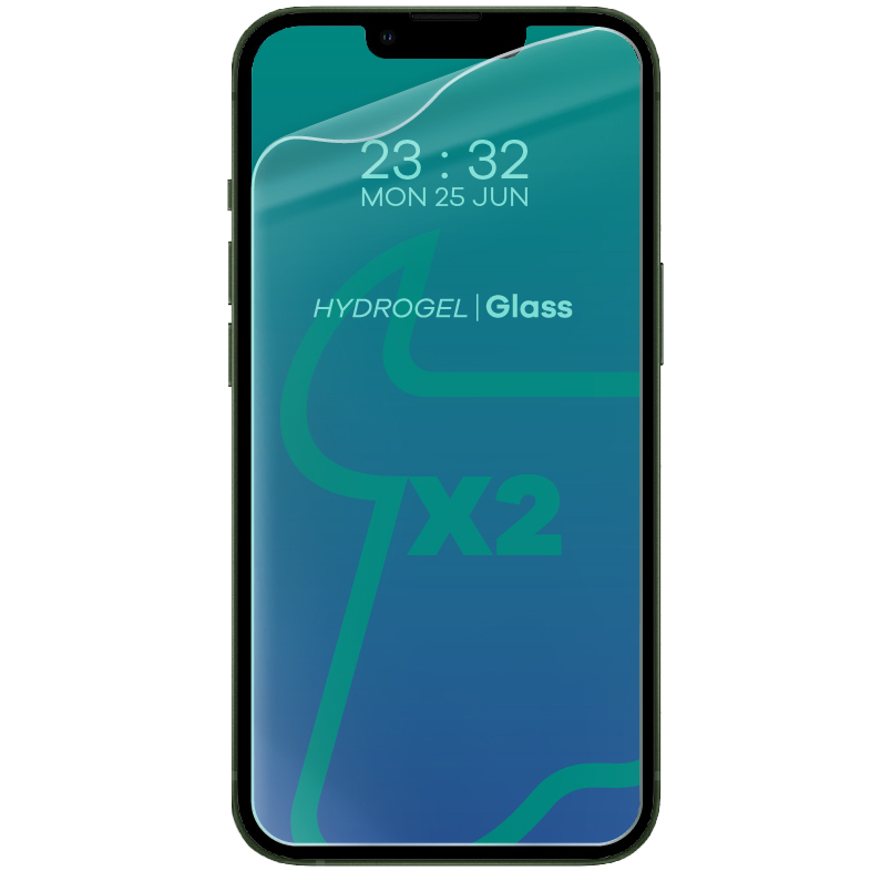 Folia hydrożelowa Bizon Film Hydrogel Front Duo dla iPhone 13 Mini, 2 sztuki